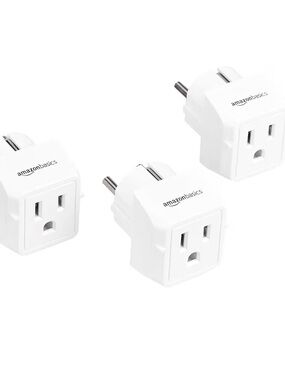 Amazon Basics Travel Plug Adapters (Type E/F) New